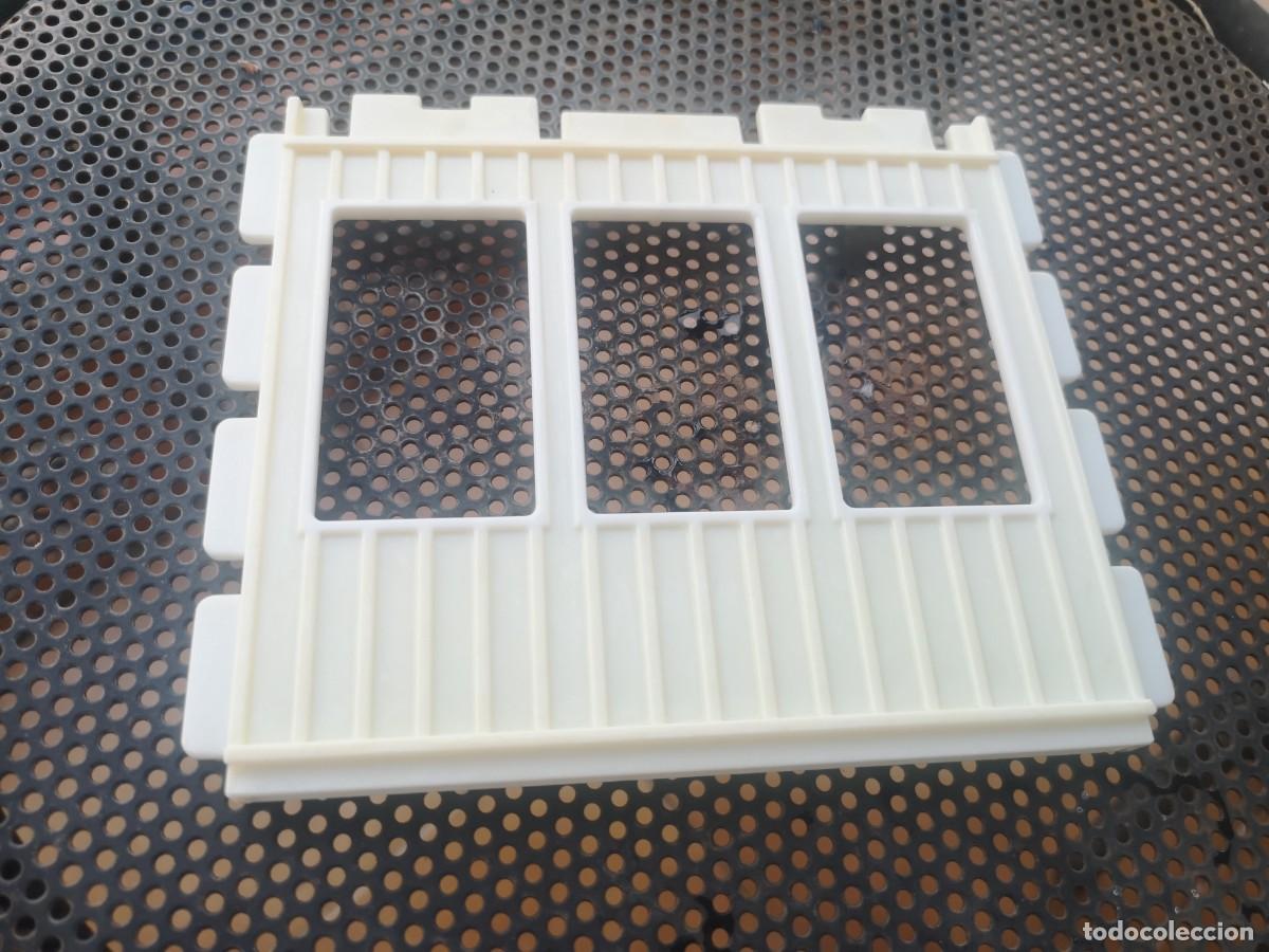 Playmobil: Playmobil pared blanca triple ventana 3771