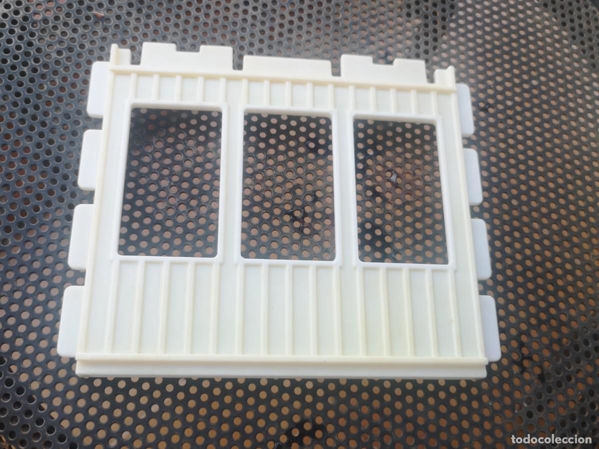 Playmobil: Playmobil pared blanca triple ventana 3771