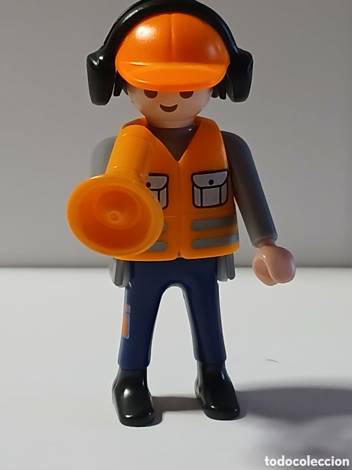 Playmobil: Figura Playmobil Obrero de la Construcci&oacute;n