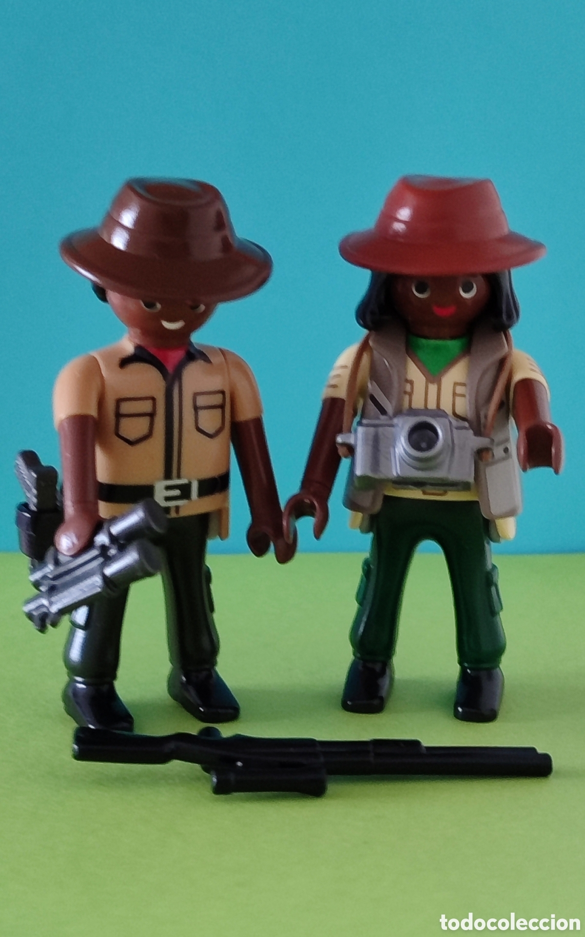 Playmobil: Pareja safari. Playmobil.