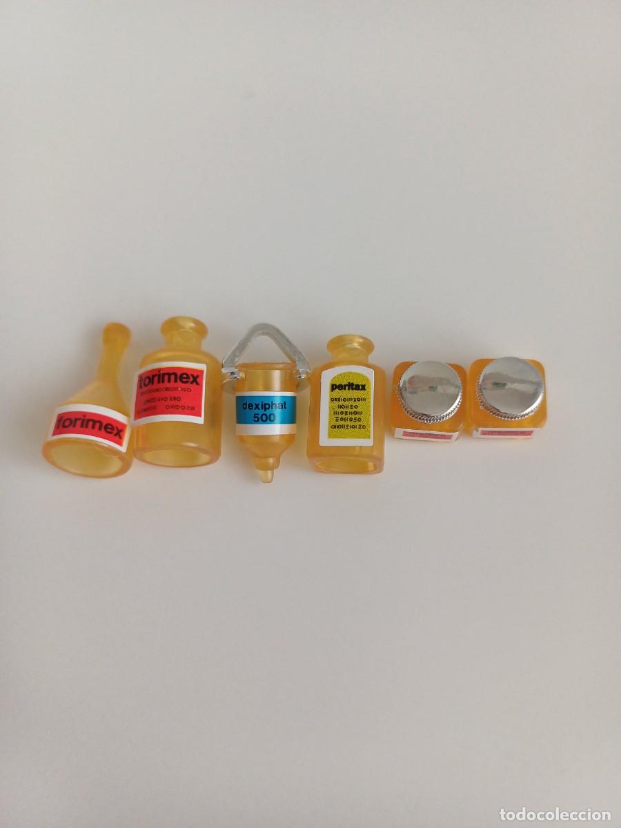 Playmobil: Lote de medicinas quir&oacute;fano vintage Playmobil