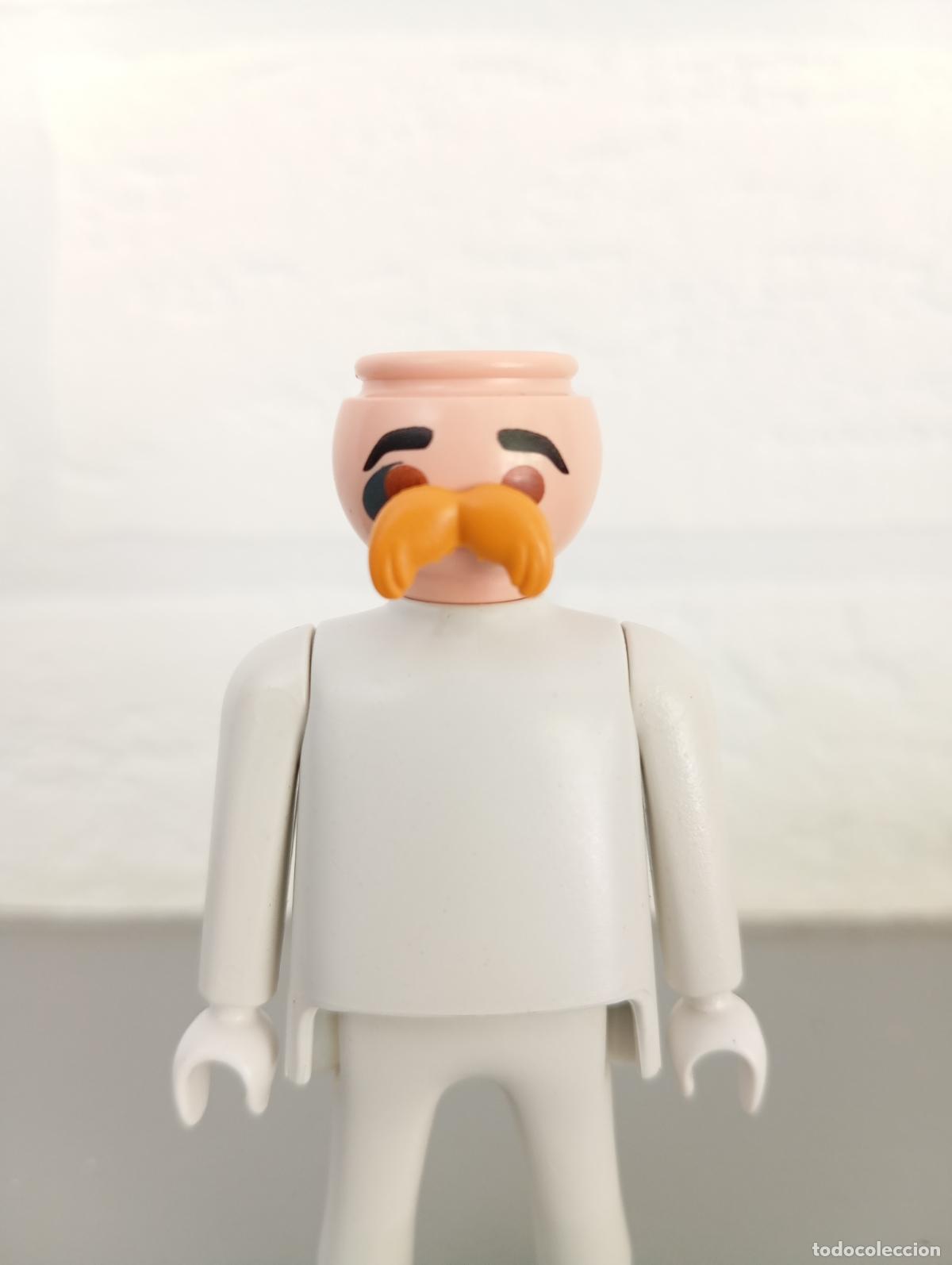 Playmobil: B0028 Playmobil Cabeza Bigote rubio