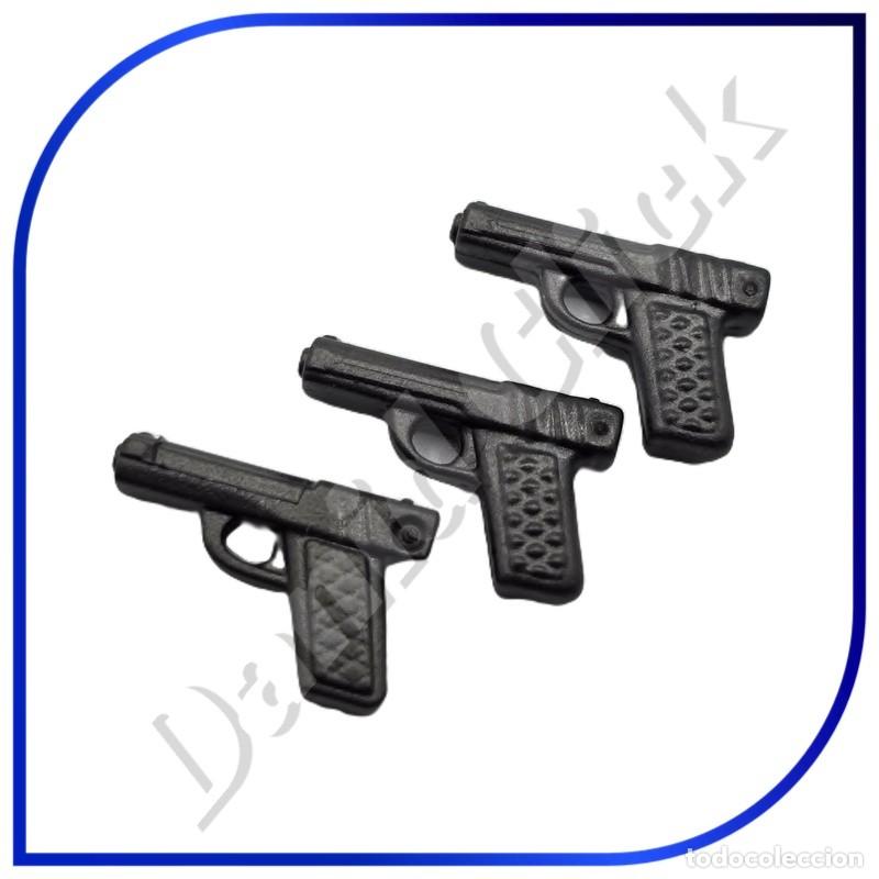 Playmobil: PLAYMOBIL PISTOLA POLIC&Iacute;A X3