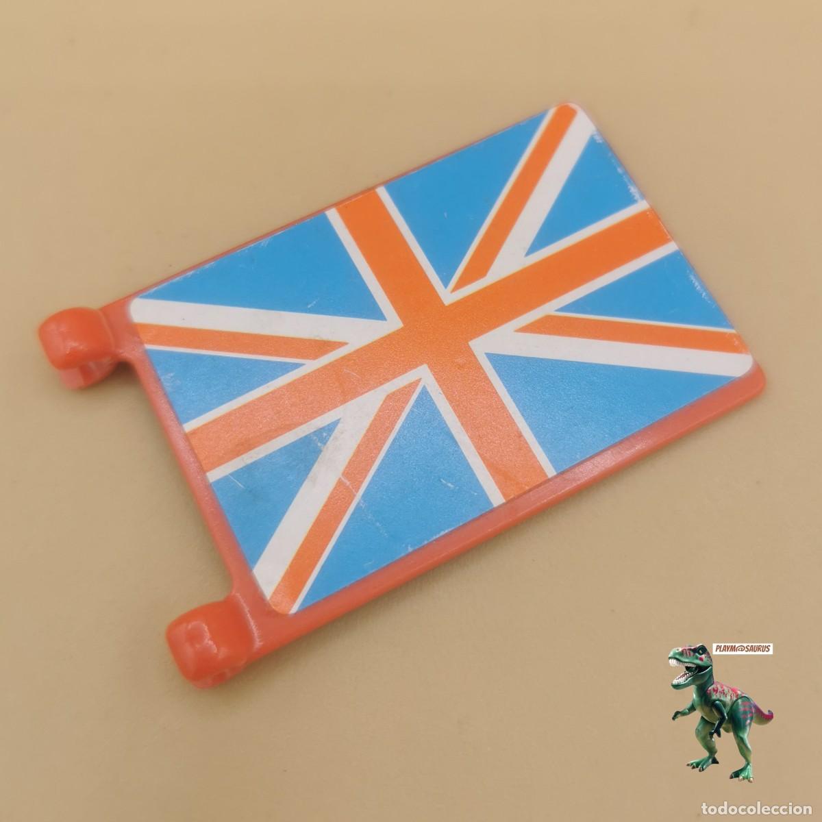 Playmobil: PLAYMOBIL 3550 bandera barco pirata britanica inglesa ingles galeon navio antiguo estandarte famobil