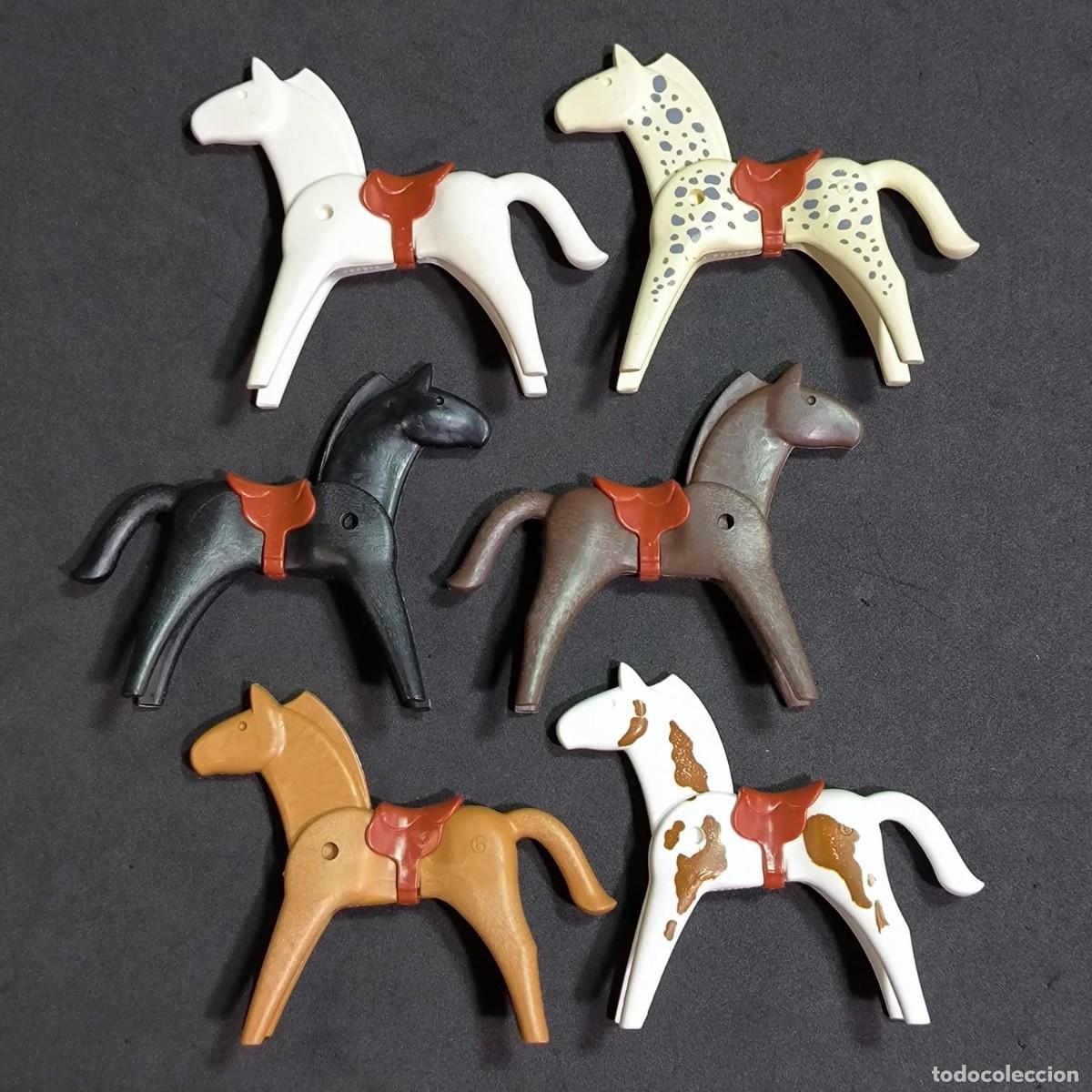 Playmobil: Playmobil 6 caballos classicos ☼