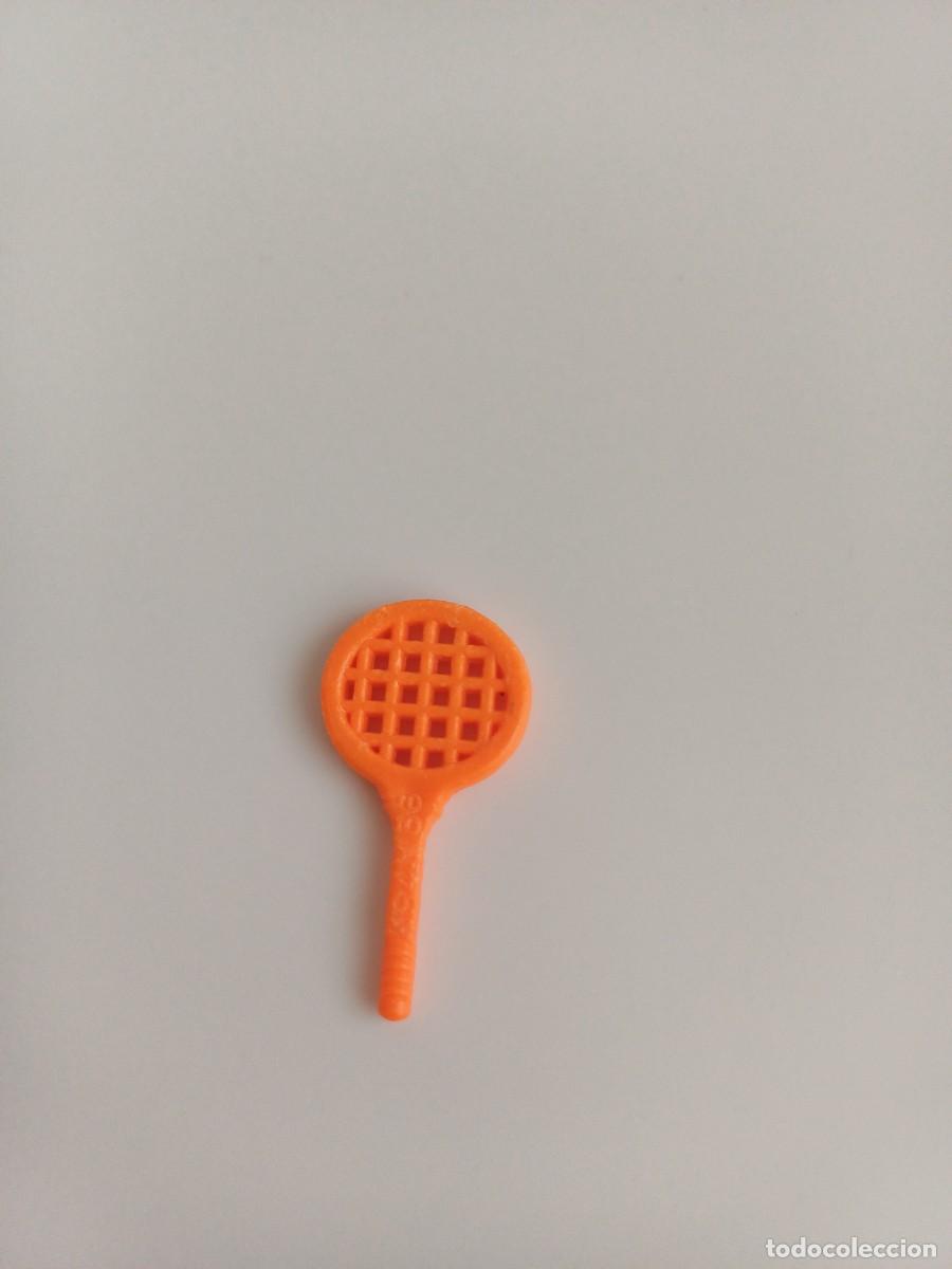 Playmobil: Raqueta naranja vintage Playmobil