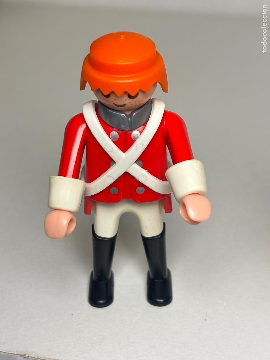Playmobil: Playmobil figura soldado ingl&eacute;s