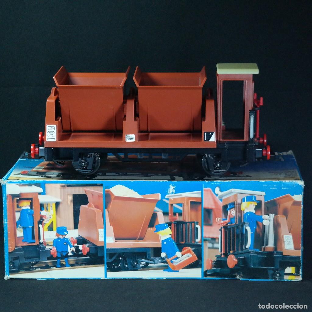Playmobil: Playmobil Vagon volquete de carga usado buen estado ref.4112 con caja ☼