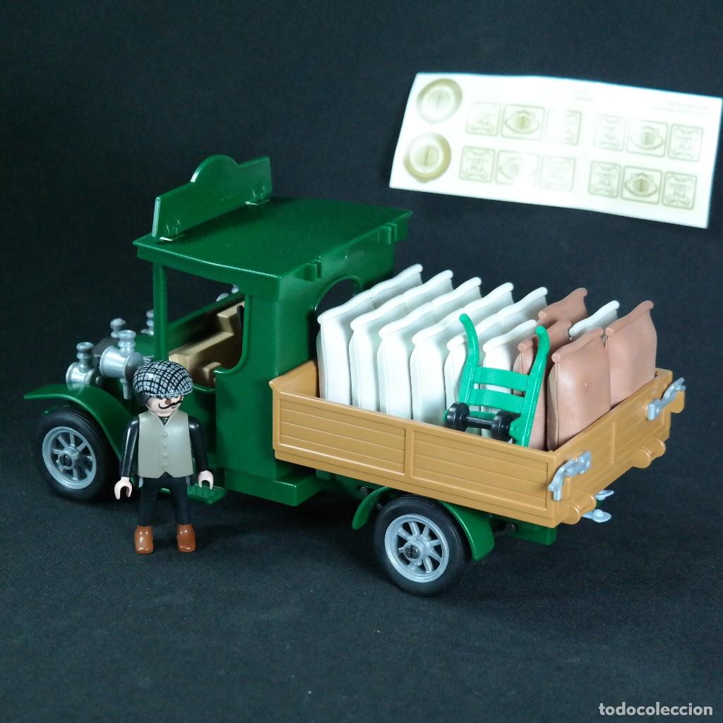 Playmobil: Playmobil camion con chofer y sacos ☼