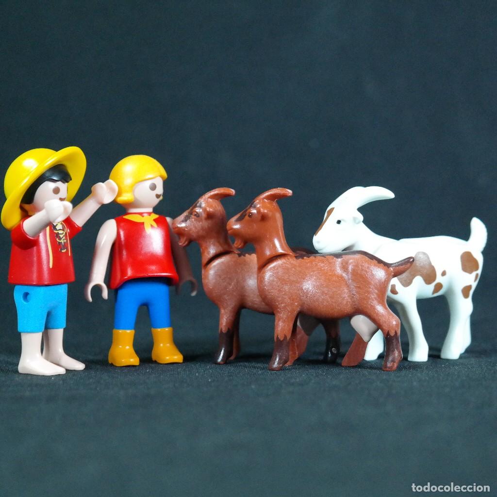 Playmobil: Playmobil ni&ntilde;os con cabras ☼