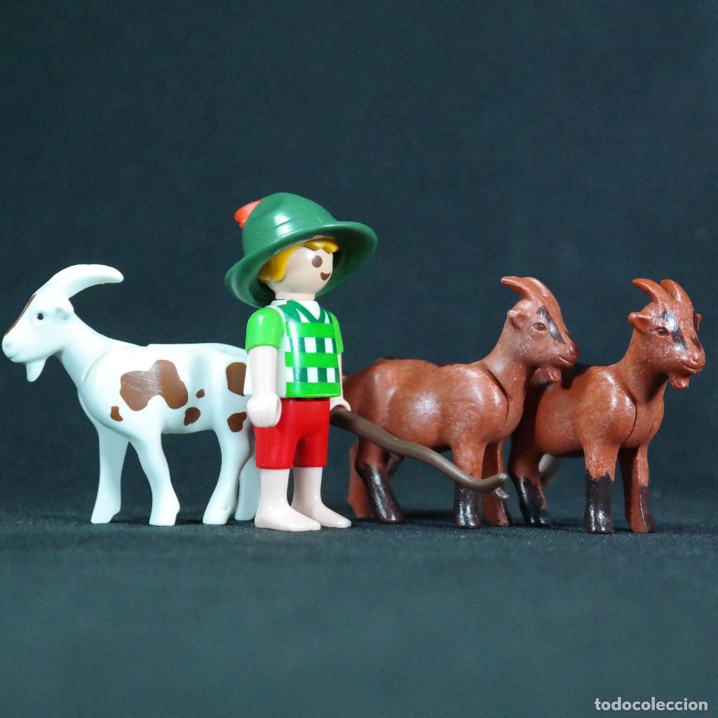 Playmobil: Playmobil ni&ntilde;o pastor con cabras ☼