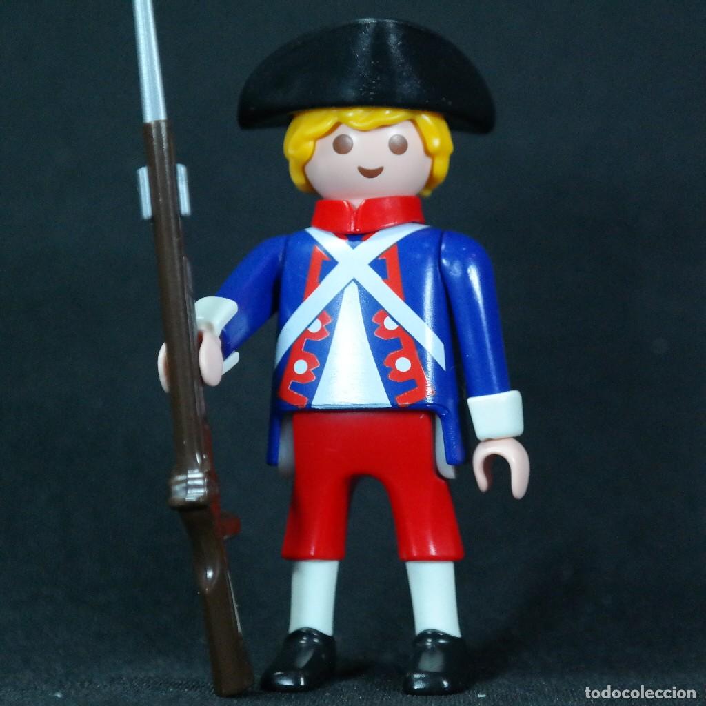 Playmobil: Playmobil soldado frances con rifle ☼