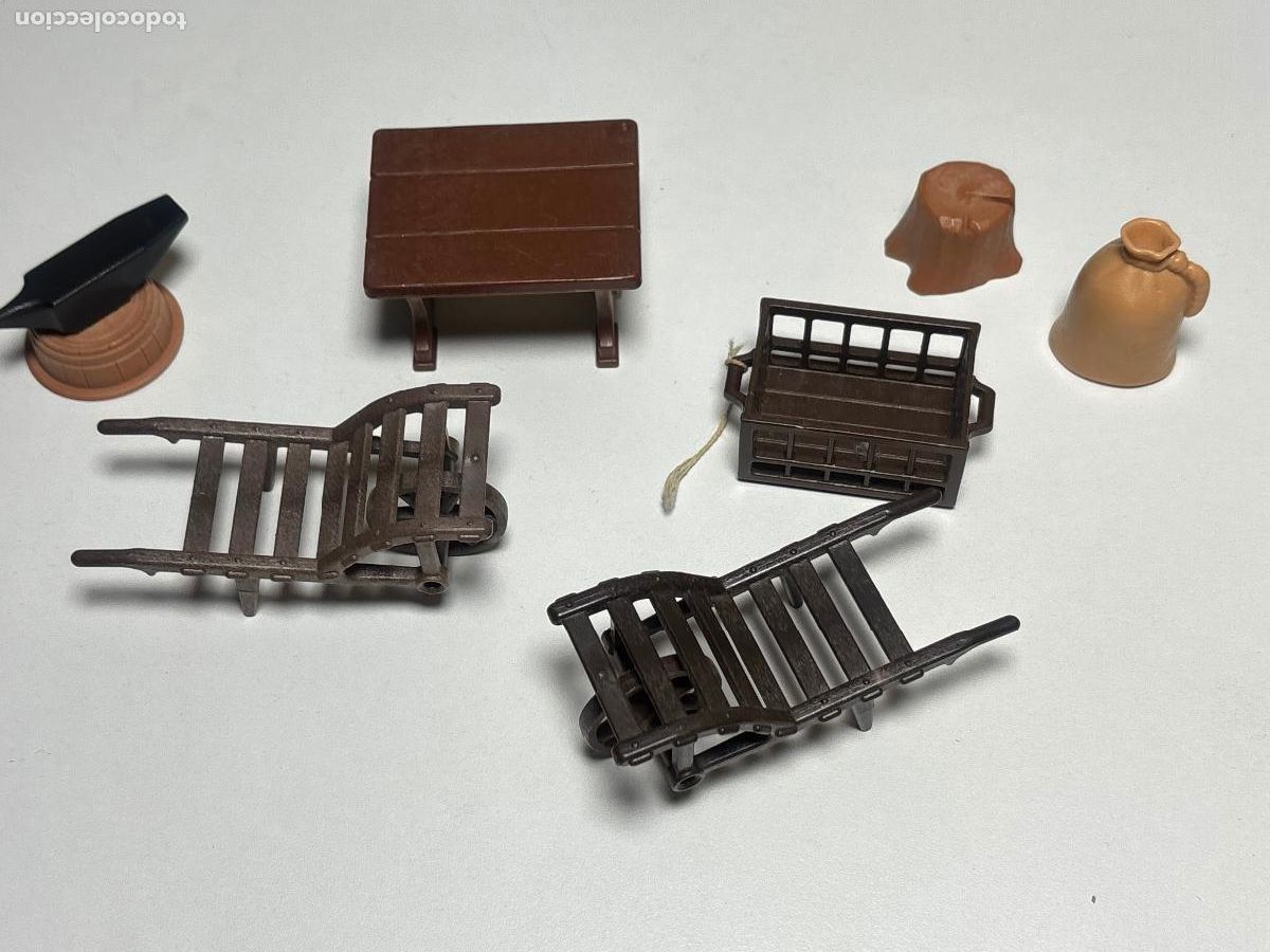 Playmobil: Playmobil carretilla caj&oacute;n accesorios