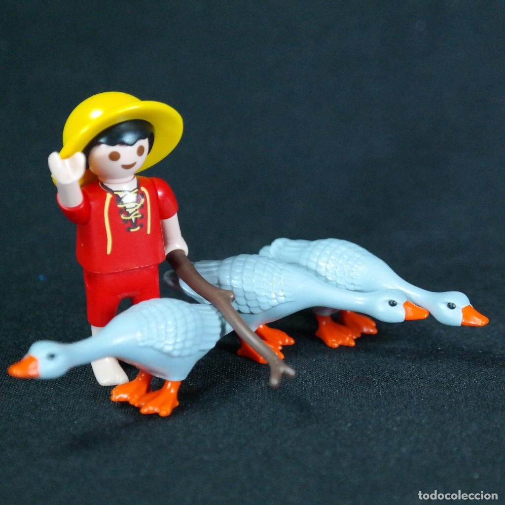 Playmobil: Playmobil ni&ntilde;o con gansos ☼