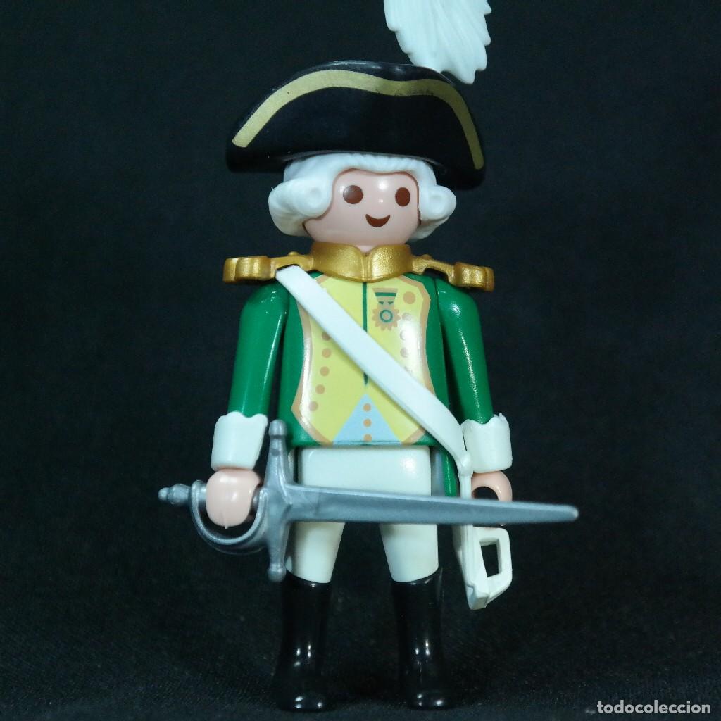 Playmobil: Playmobil soldado casaca verde ☼