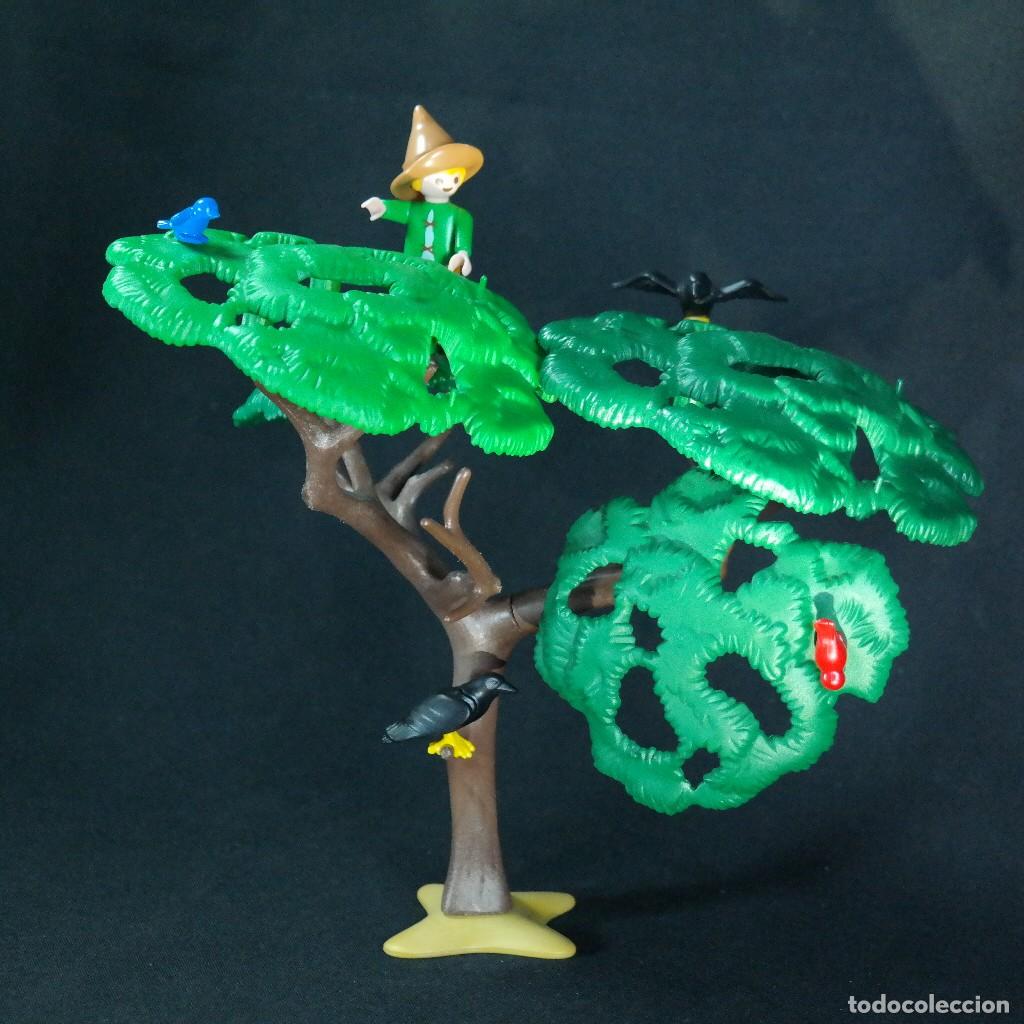 Playmobil: Playmobil arbol con pajaros y ni&ntilde;o ☼