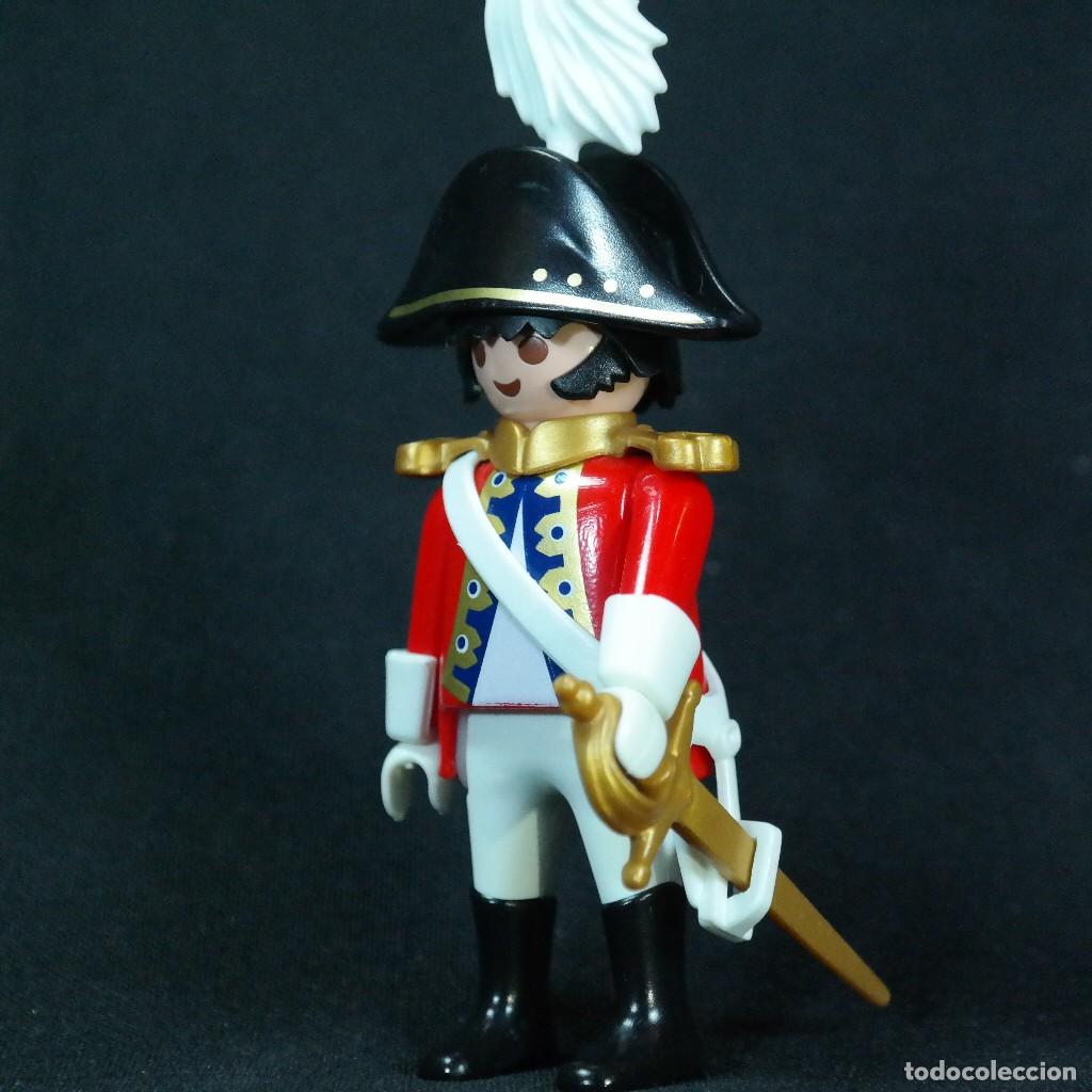 Playmobil: Playmobil soldado ingles con bigotes ☼