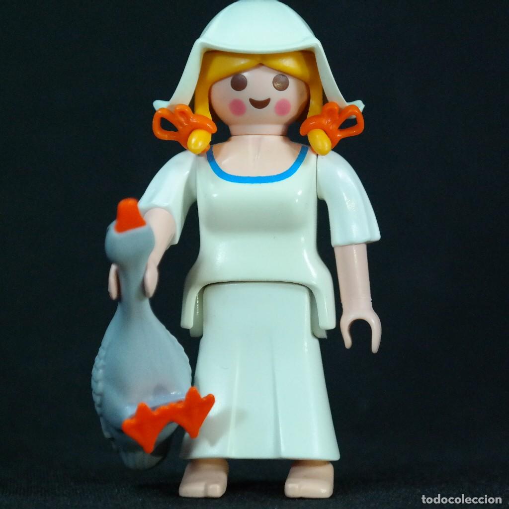 Playmobil: Playmobil mujer medieval con ganso ☼