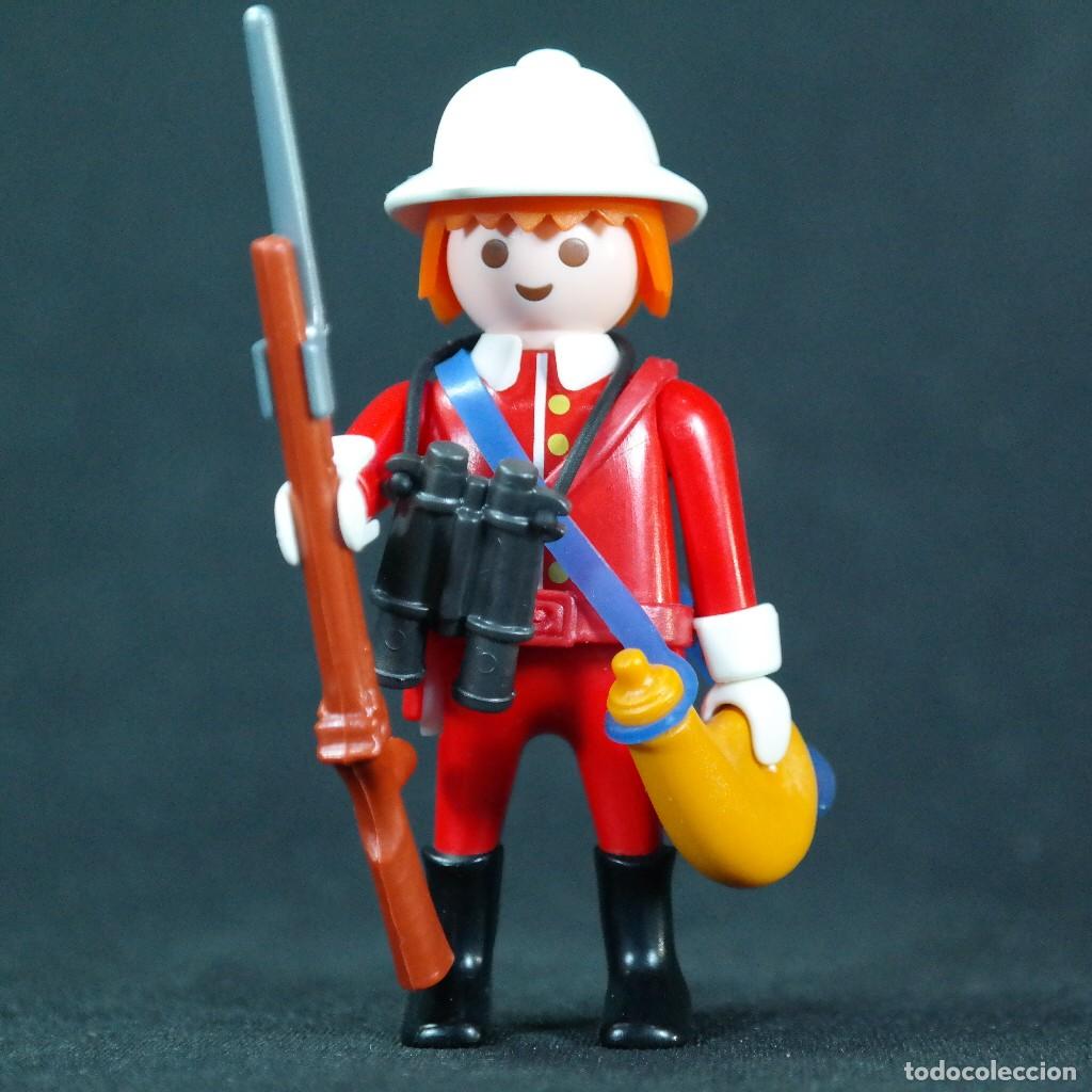 Playmobil: Playmobil soldado inlges con pecas ☼