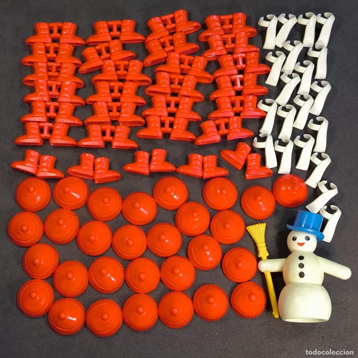 Playmobil: Playmobil mu&ntilde;eco de nieve con accesorios de invierno ☼