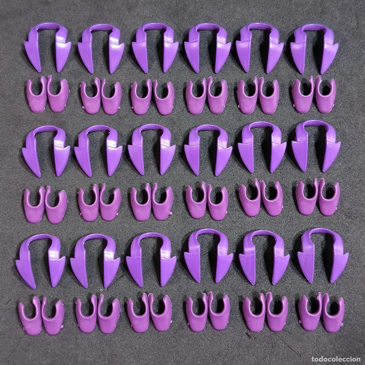 Playmobil: Playmobil solapas y polainas violetas ☼