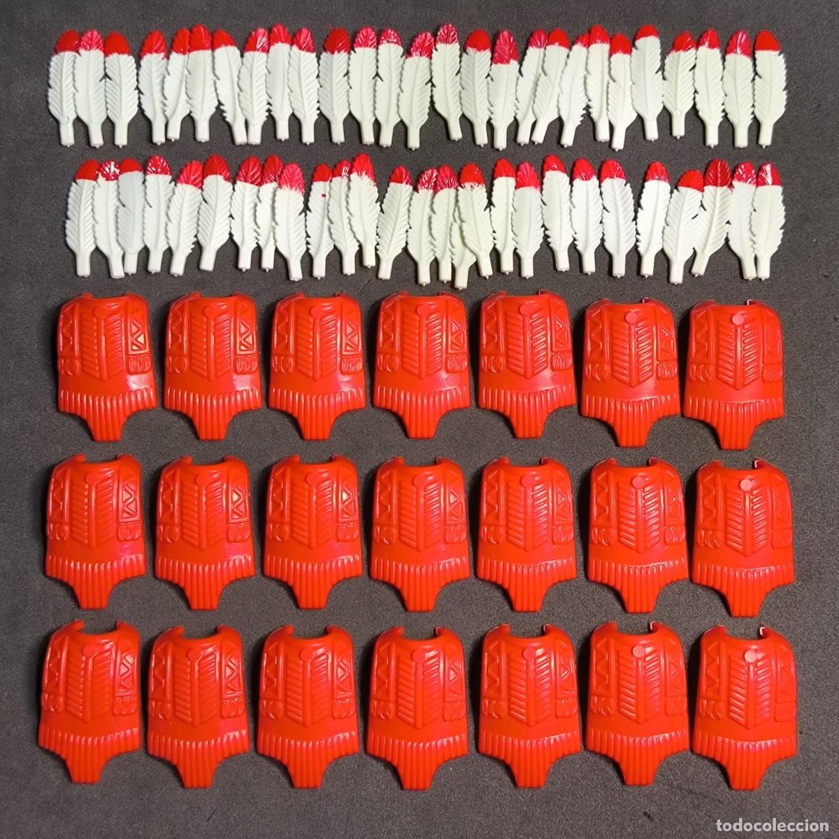 Playmobil: Playmobil accesorios indios chalecos y plumas ☼