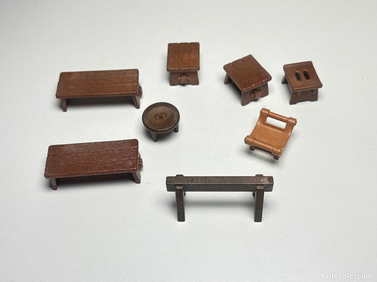 Playmobil: Playmobil lote banco taburete