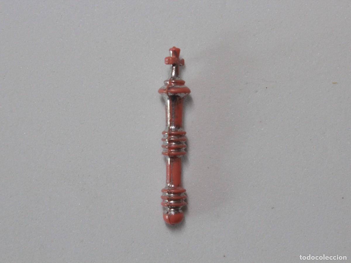 Playmobil: Accesorio Playmobil cetro rojo medieval castillo