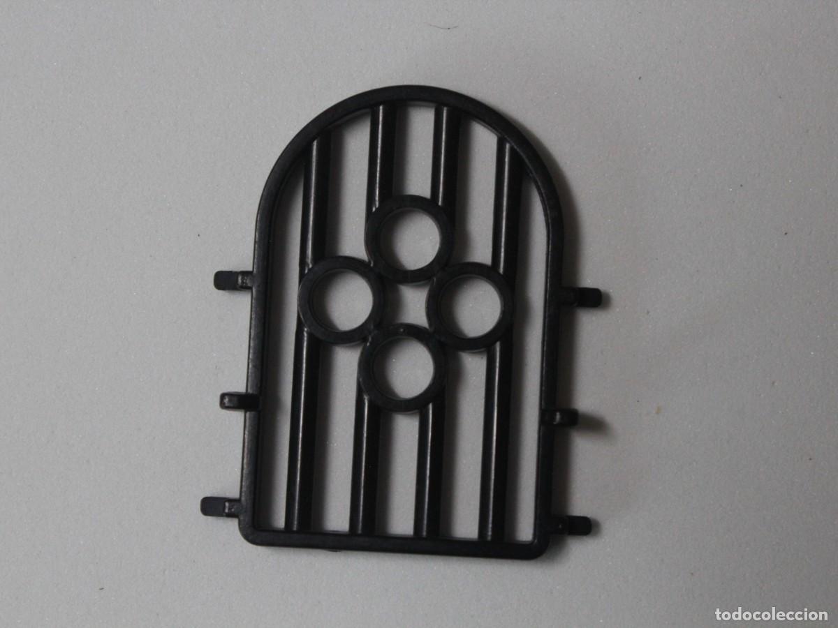 Playmobil: Accesorio Playmobil reja ventana negra castillo medieval