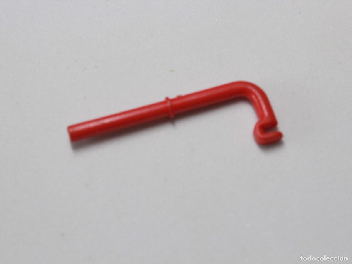 Playmobil: Accesorio Playmobil manivela roja remolque maquinaria veh&iacute;culo