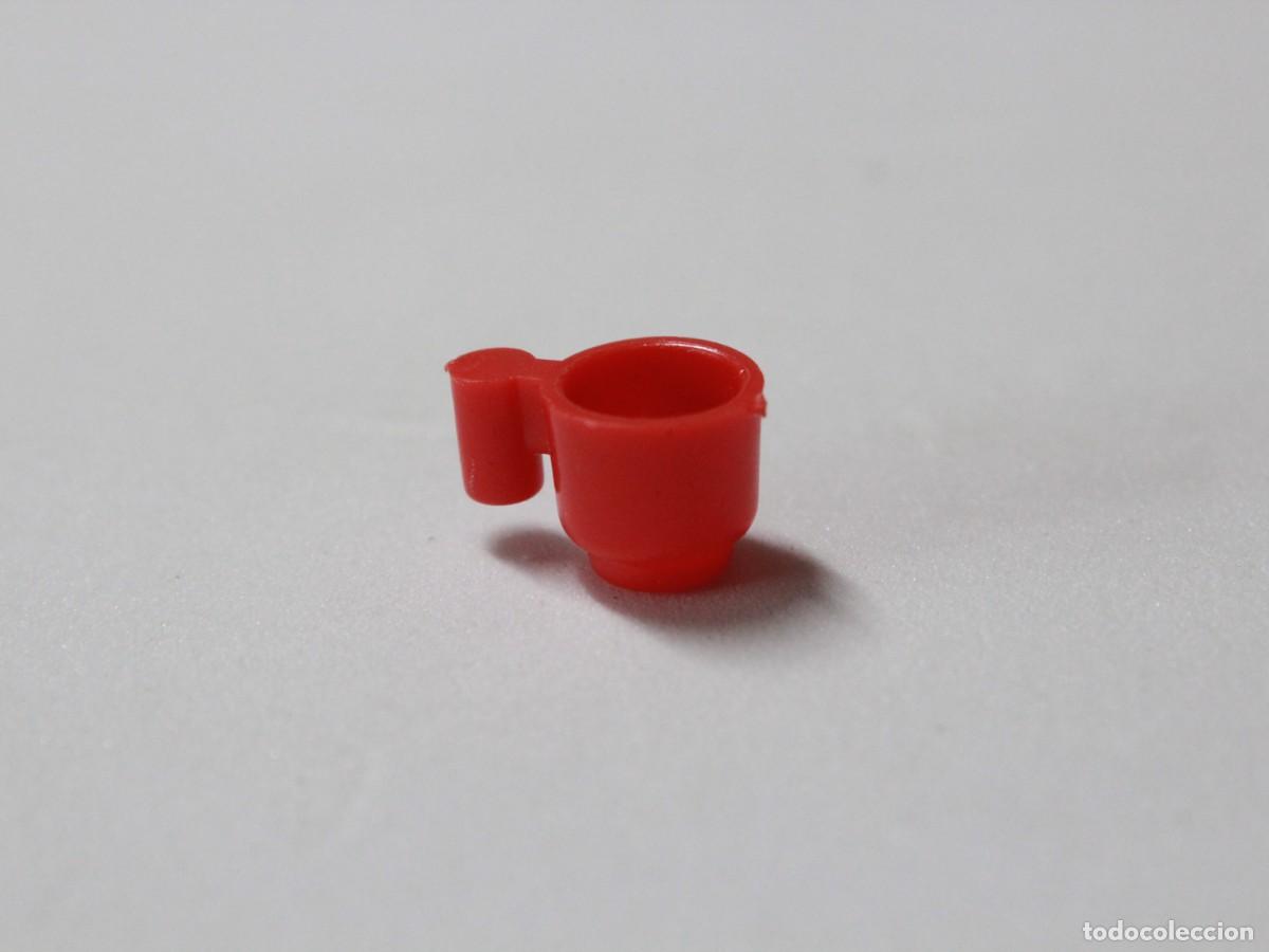 Playmobil: Accesorio Playmobil taza roja menaje cocina campamento