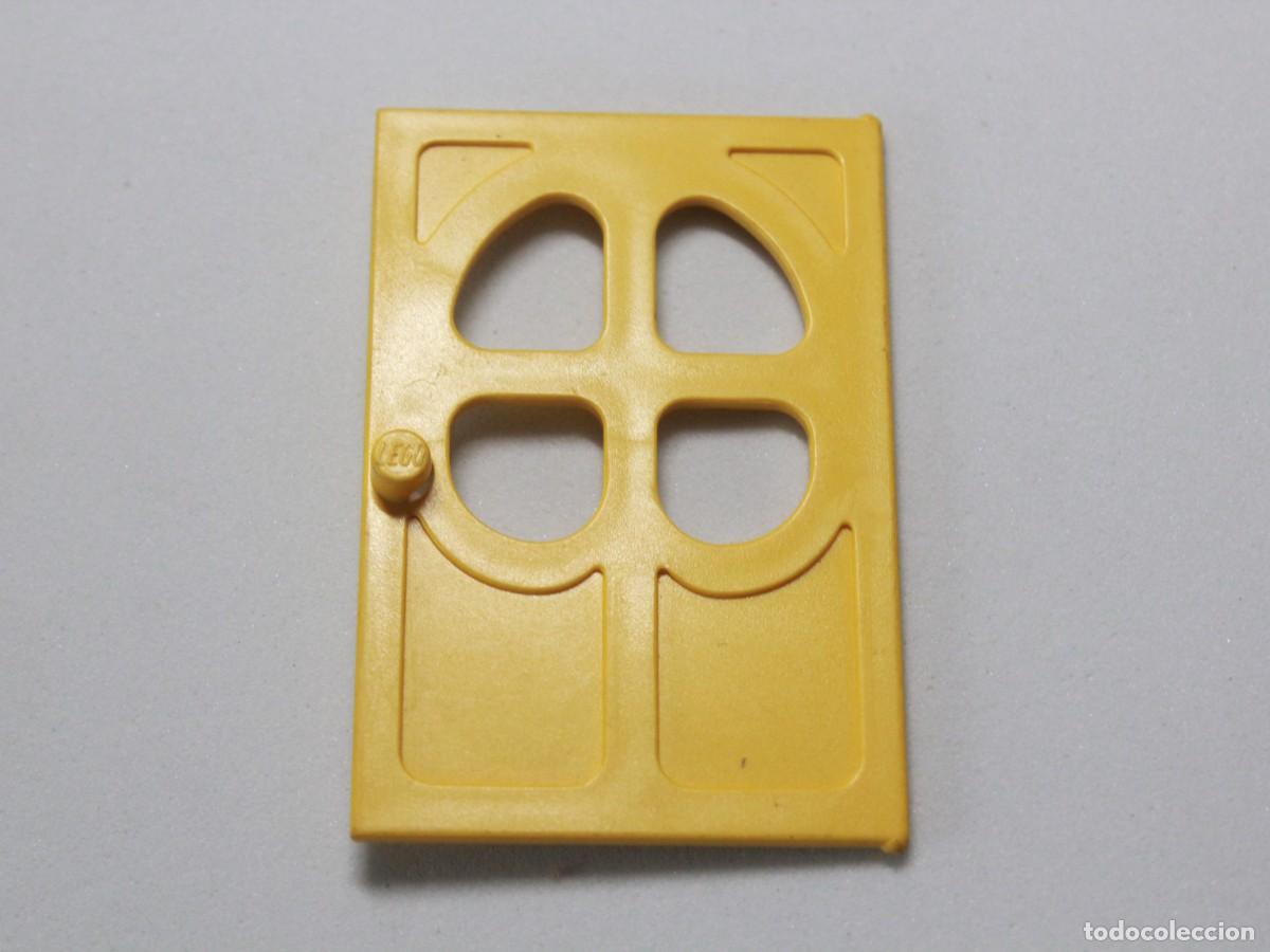 Playmobil: Accesorio Playmobil puerta amarilla con ventana