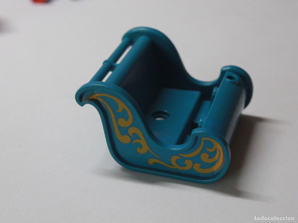 Playmobil: Accesorio Playmobil trineo azul decorado