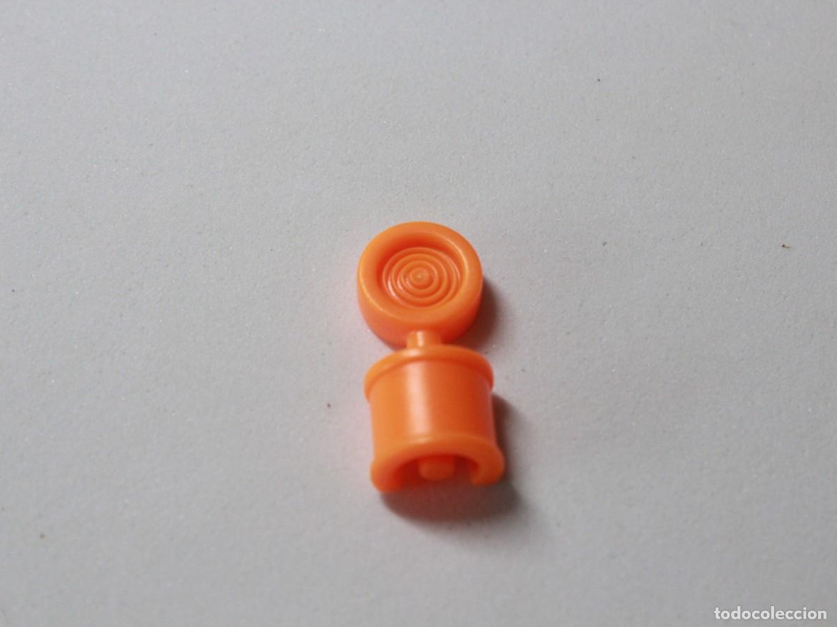 Playmobil: Accesorio Playmobil carrete naranja para manguera o cable