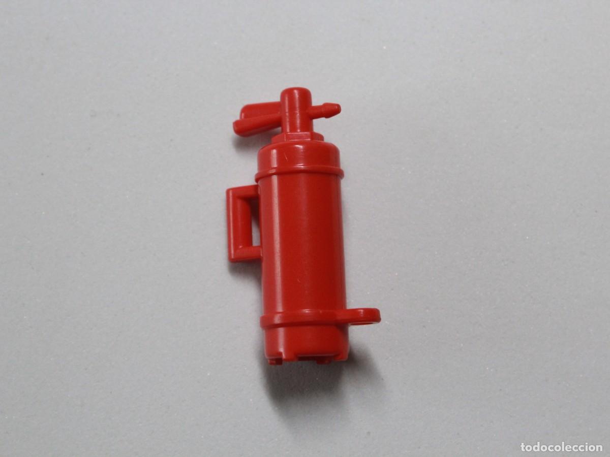 Playmobil: Accesorio Playmobil extintor rojo de bomberos