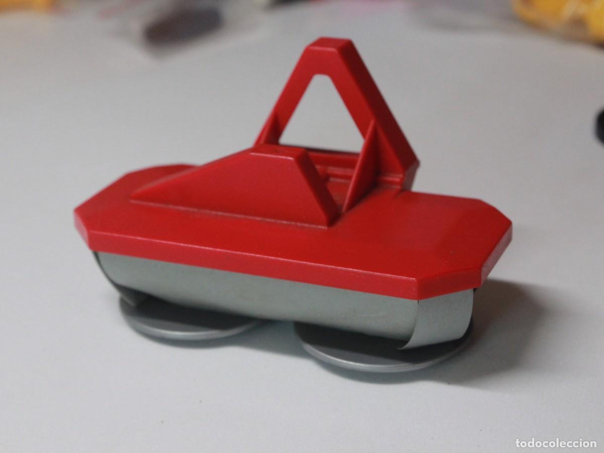 Playmobil: Accesorio Playmobil plataforma magn&eacute;tica roja y gris para carga industrial
