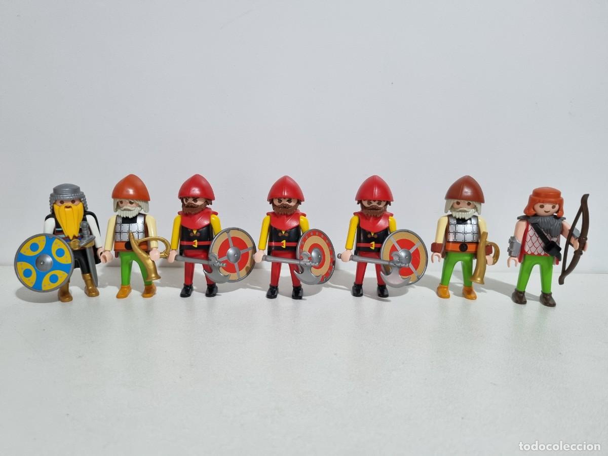 Playmobil: Playmobil 3150 Tripulacion Marinero Barco Drakkar Vikingo Guerrero Barbaro