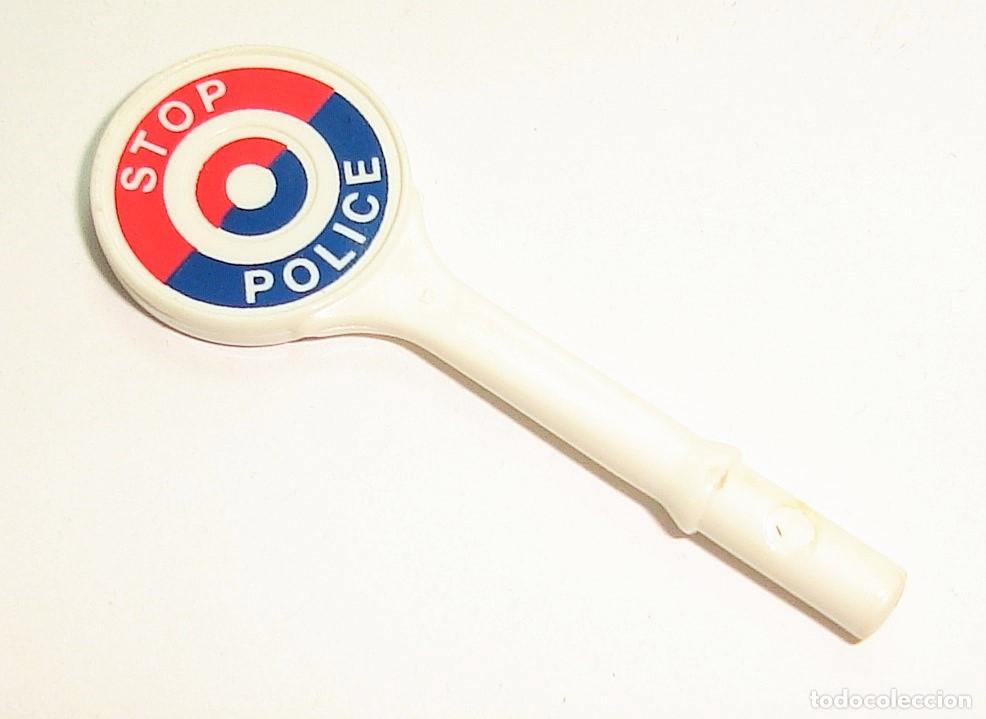 Playmobil: ACCESORIO PLAYMOBIL PALETA POLICE LOTE 605