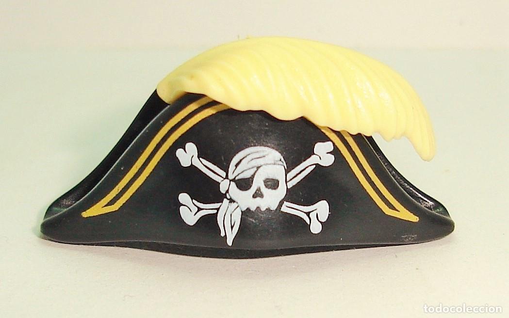 Playmobil: ACCESORIO PLAYMOBIL SOMBRERO PIRATA LOTE 628