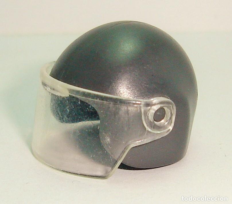 Playmobil: ACCESORIO PLAYMOBIL CASCO POLICIA LOTE 655