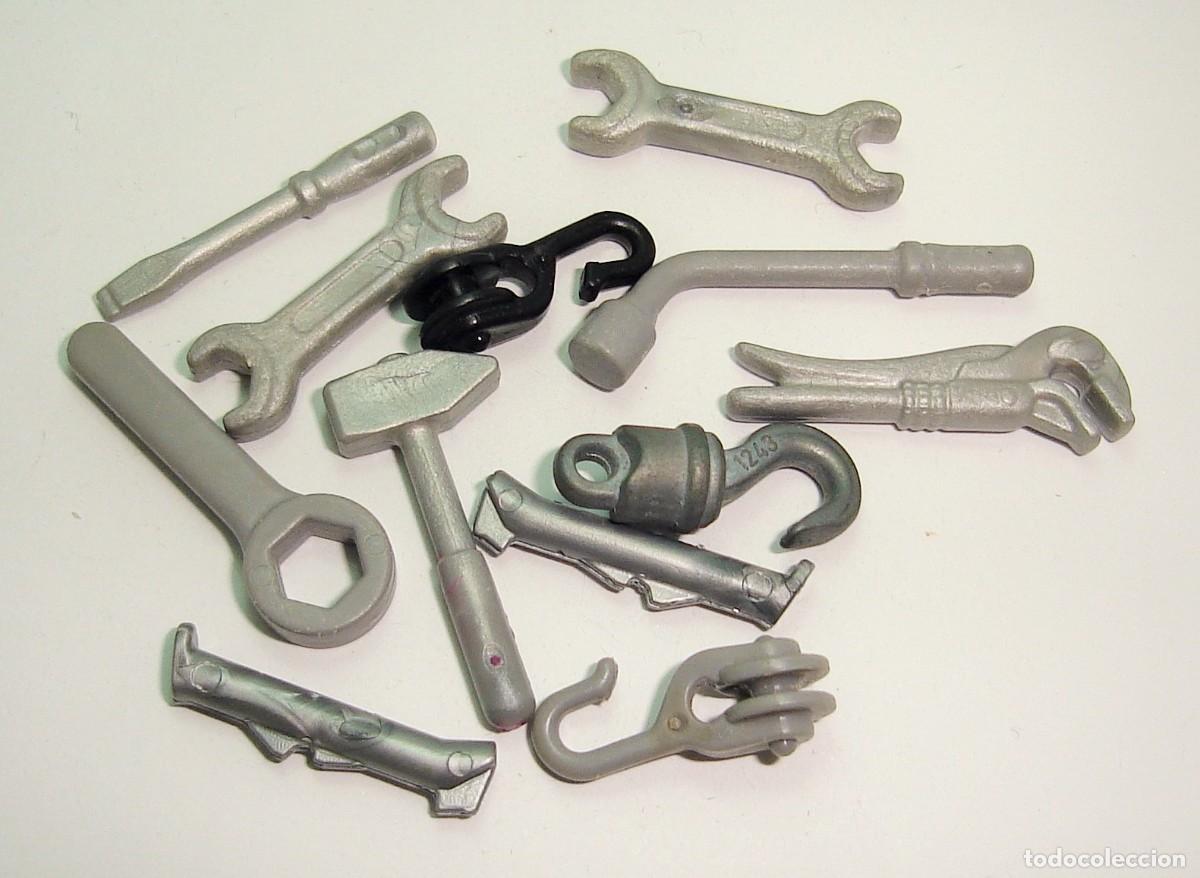 Playmobil: ACCESORIO PLAYMOBIL LOTE DE GANCHOS Y HERRAMIENTAS LOTE 663