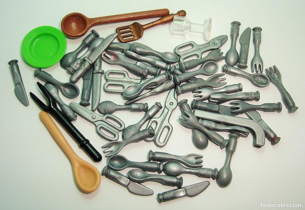 Playmobil: ACCESORIO PLAYMOBIL LOTE CUBIERTOS DE COCINA LOTE 664
