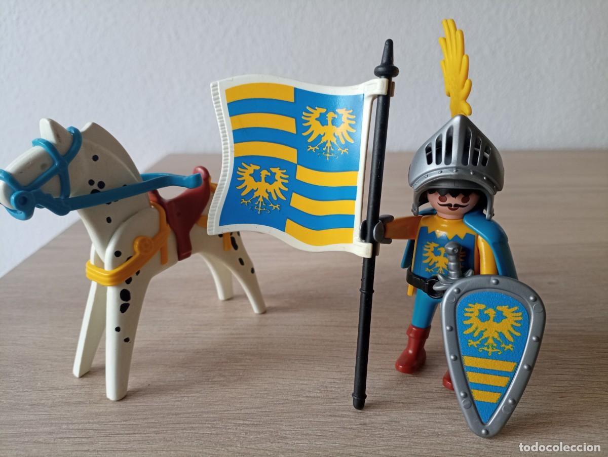 Playmobil: playmobil, lote, caballero del &aacute;guila, Ref. 3030, 9970 original, medieval. edad media.