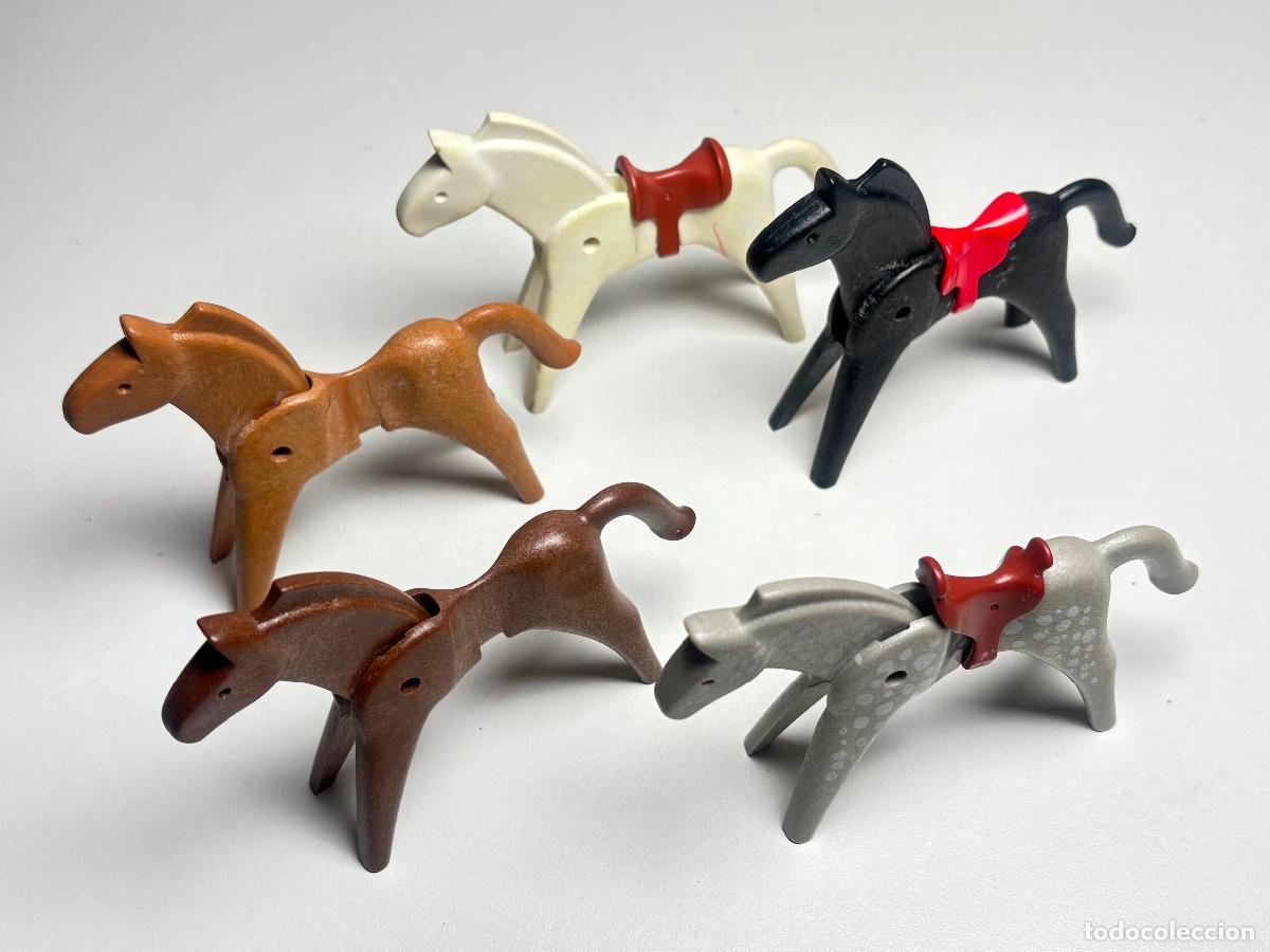 Playmobil: Playmobil lote caballo con silla de montar