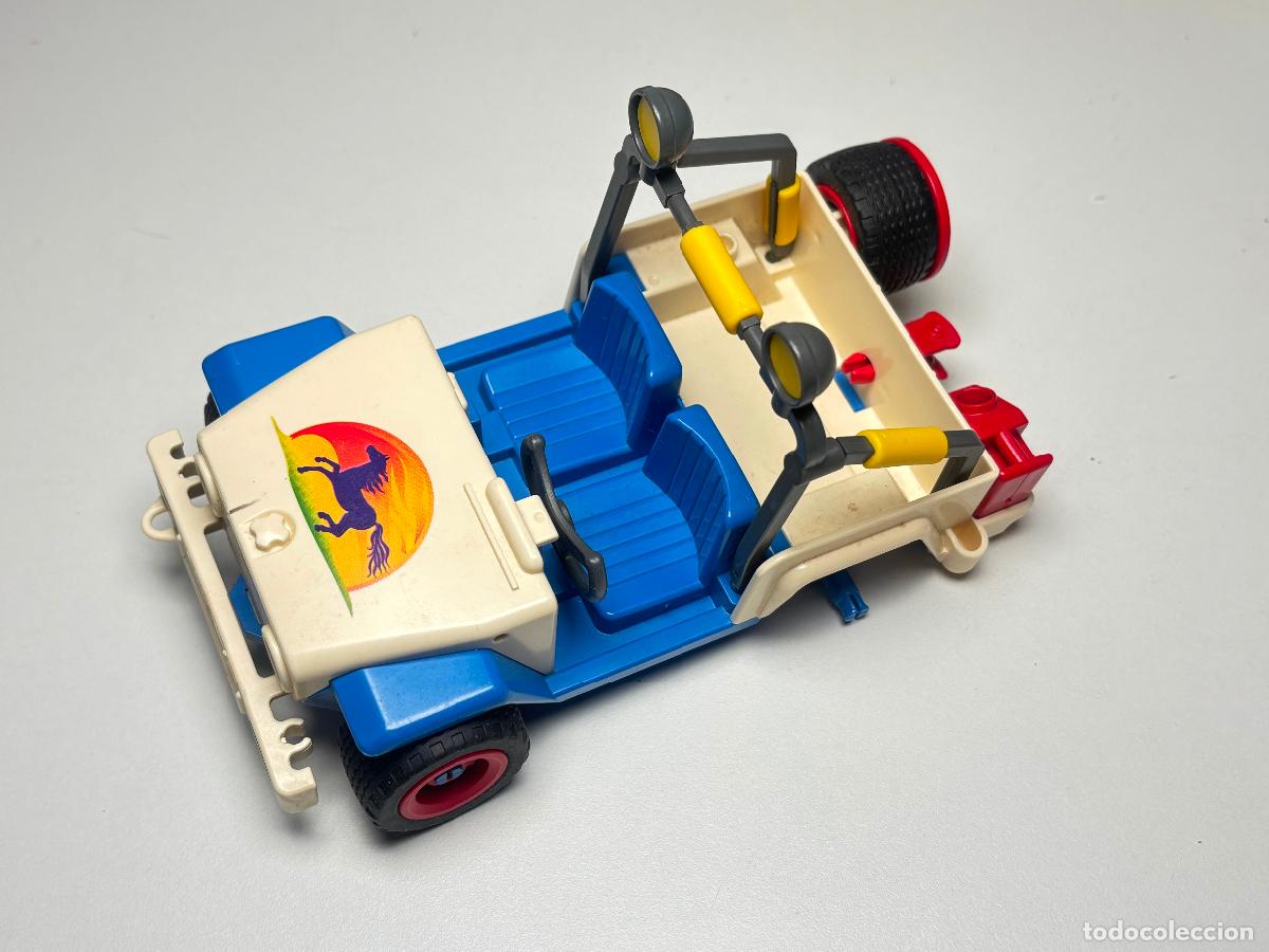 Playmobil: Playmobil 3851 jeep caballos