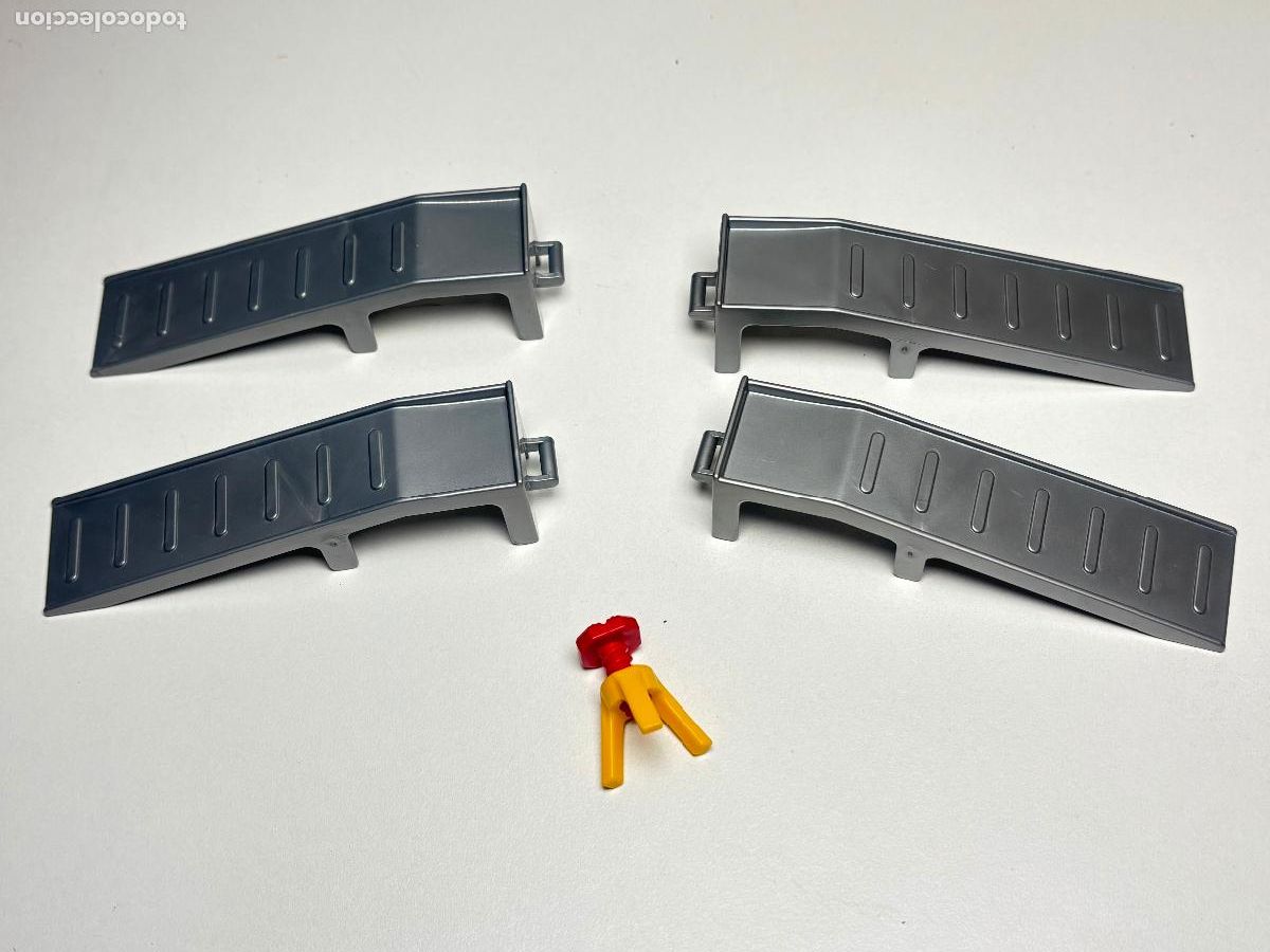 Playmobil: Playmobil lote rampa taller mec&aacute;nico