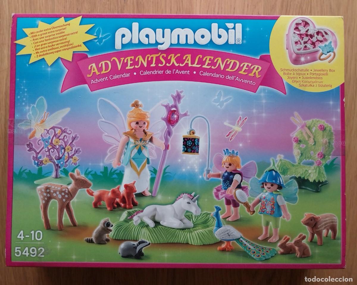 Playmobil: PLAYMOBIL - CALENDARIO DE ADVIENTO - ADVENT CALENDAR - REF 5492- NUEVO