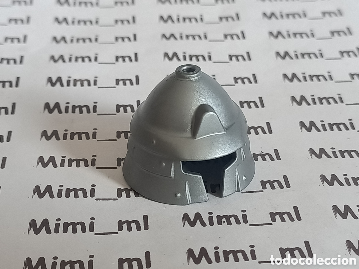 Playmobil: Playmobil casco sin pluma guerrero mongol asi&aacute;tico samur&aacute;i medieval