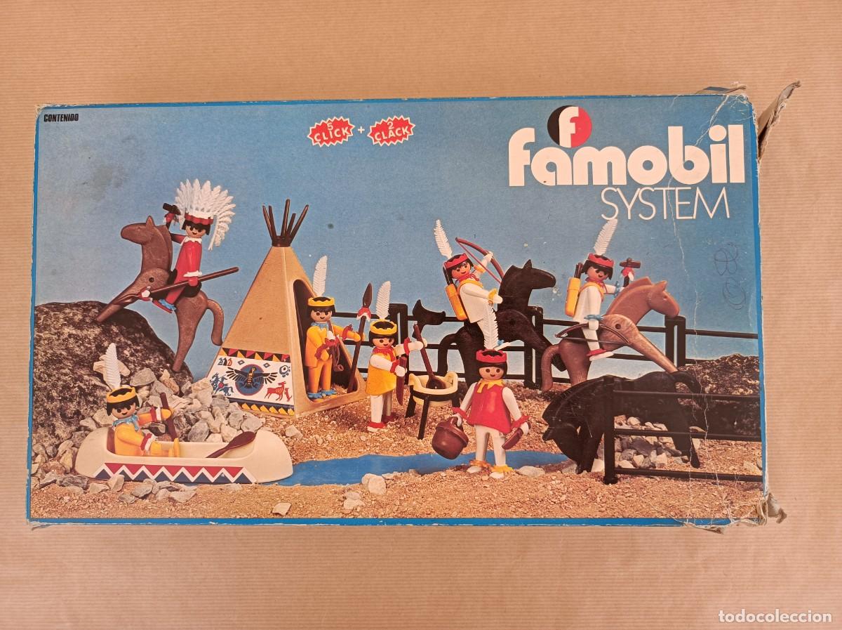 Playmobil: CAJA DE INDIOS FAMOBIL SYSTEM REF. 3406