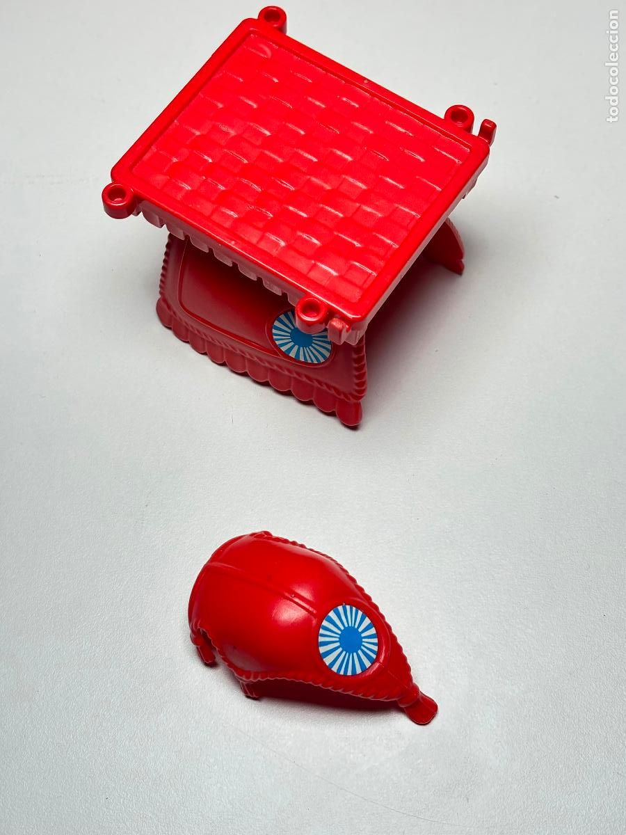 Playmobil: Playmobil 3711 manta y plataforma con tapa cabeza elefante circo